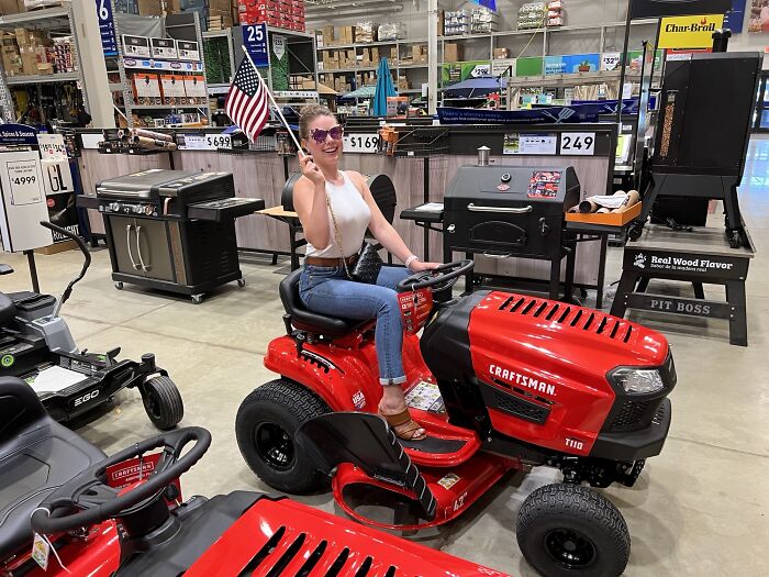 My Wife Is Embracing Her First Summer As An American Citizen With Enthusiasm