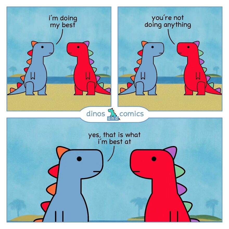 Witty And Heartfelt Comics By “Dinosaur Couch” (New Pics)