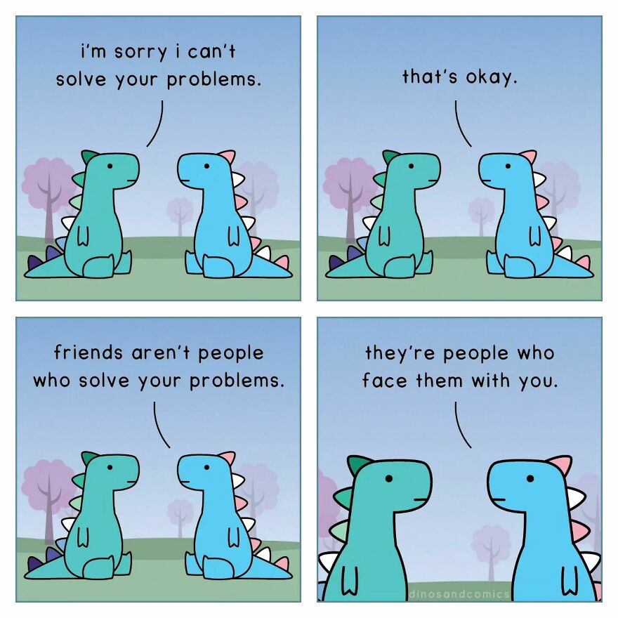 Witty And Heartfelt Comics By “Dinosaur Couch” (New Pics)