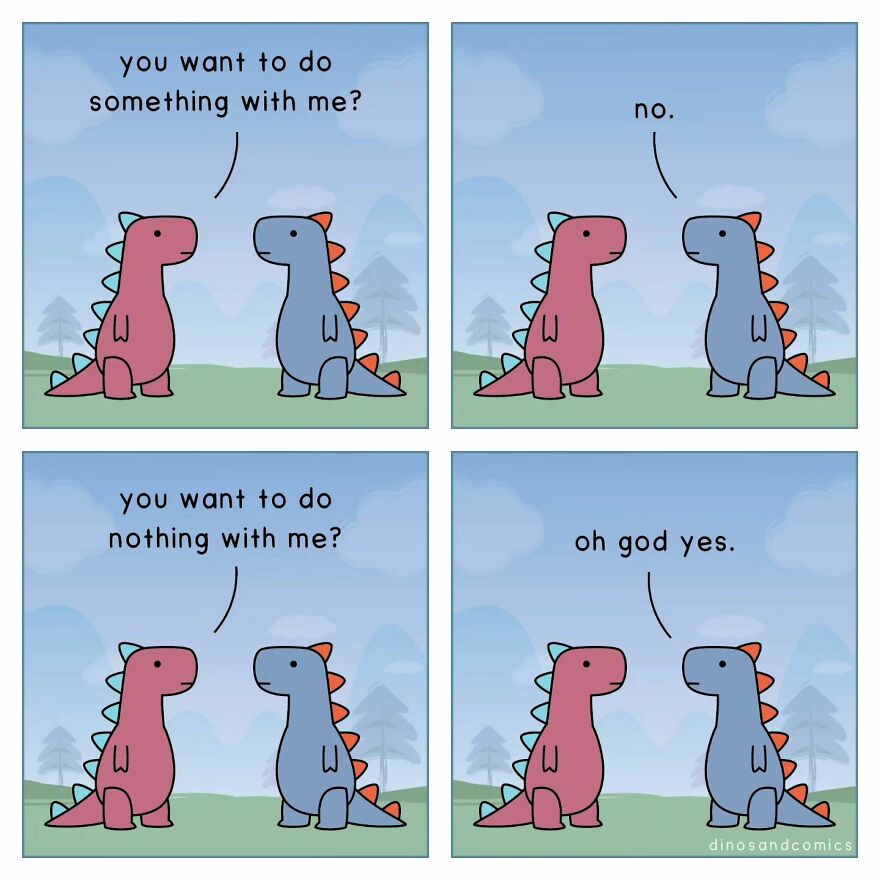 Witty And Heartfelt Comics By “Dinosaur Couch” (New Pics)