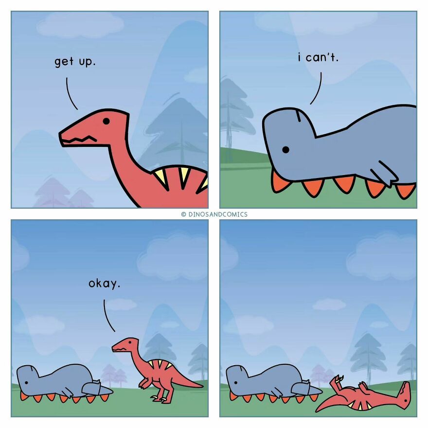 Witty And Heartfelt Comics By “Dinosaur Couch” (New Pics)