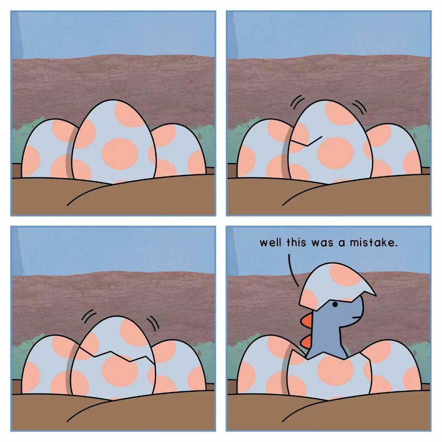 Witty And Heartfelt Comics By “Dinosaur Couch” (New Pics)