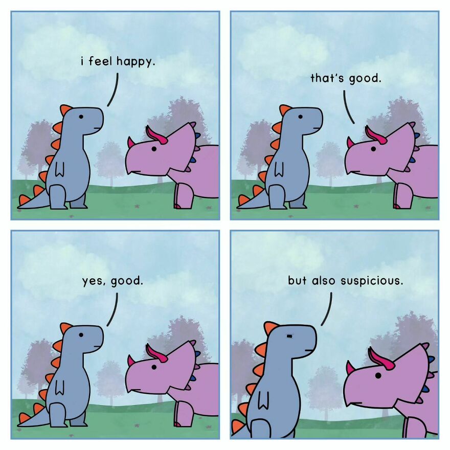 Witty And Heartfelt Comics By “Dinosaur Couch” (New Pics)