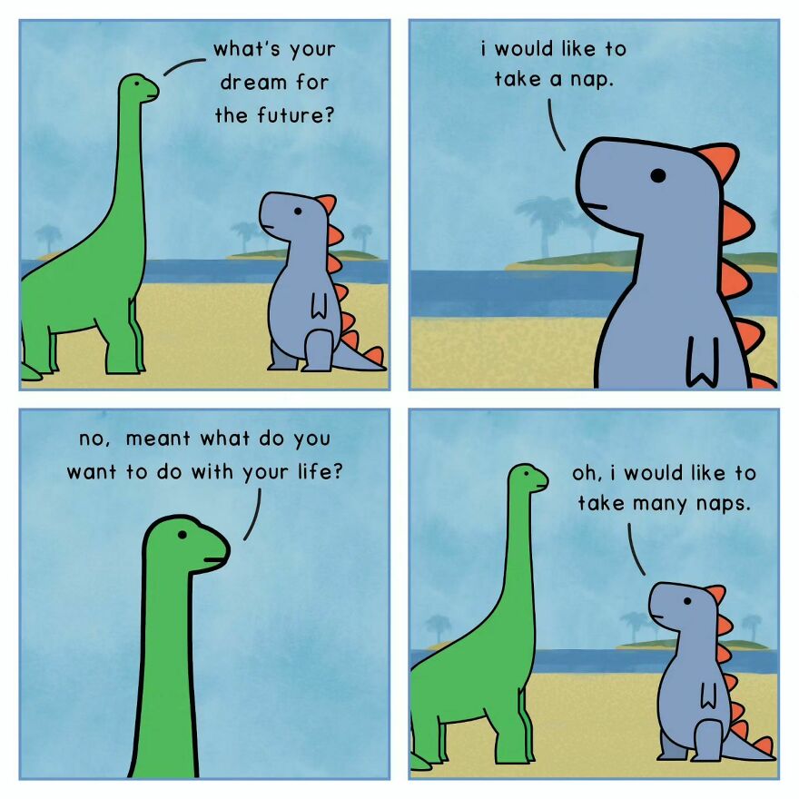 Witty And Heartfelt Comics By “Dinosaur Couch” (New Pics)