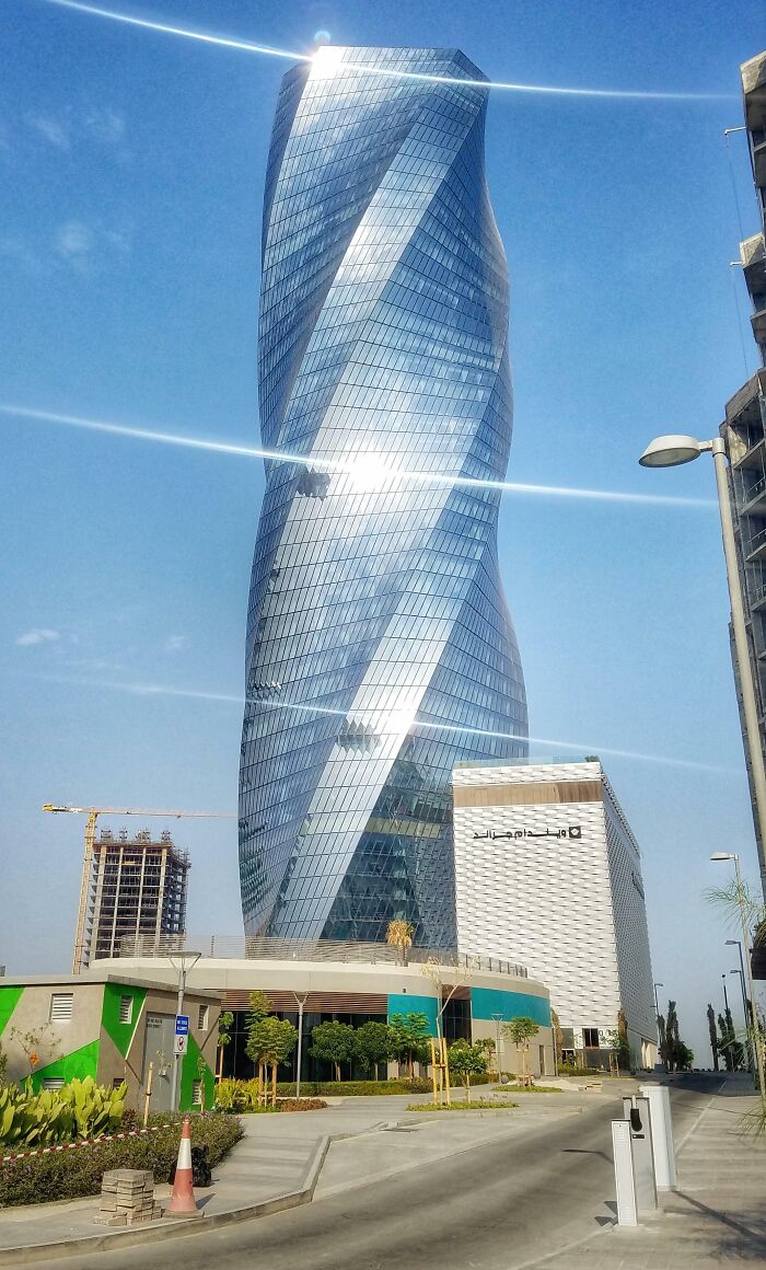 This Hotel I'm Staying At Looks Like A Drill Bit