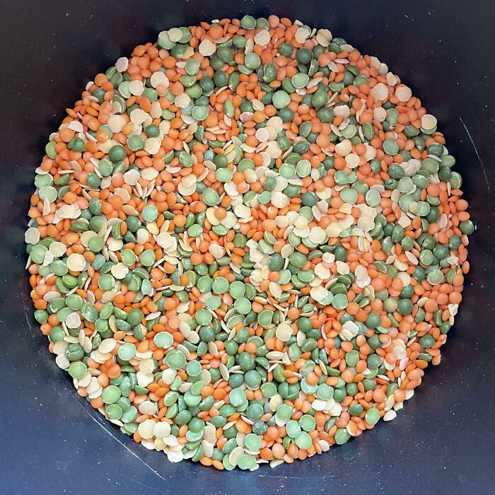 My Peas & Lentils Look Like An Ishihara Test