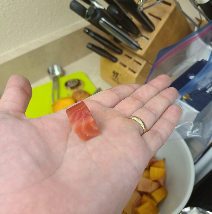 My Beet Looks Like Salmon