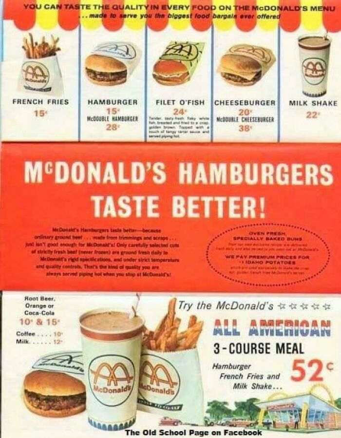 Mcdonalds Circa 1965