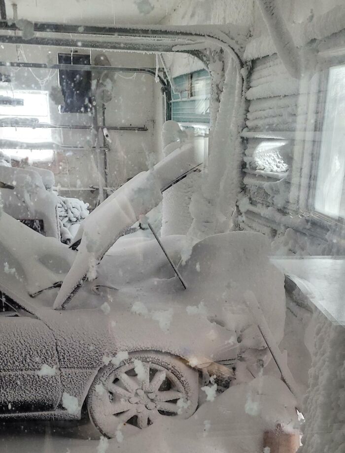 Blizzard Blew Open The Pedestrian Door On My Garage