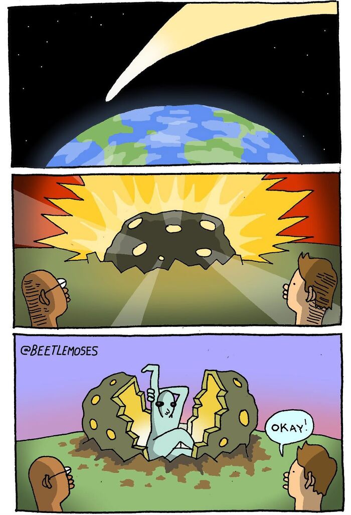 New Pop Culture Comics With Dark Humor Twists From The Mind Of Cartoonist Beetlemoses