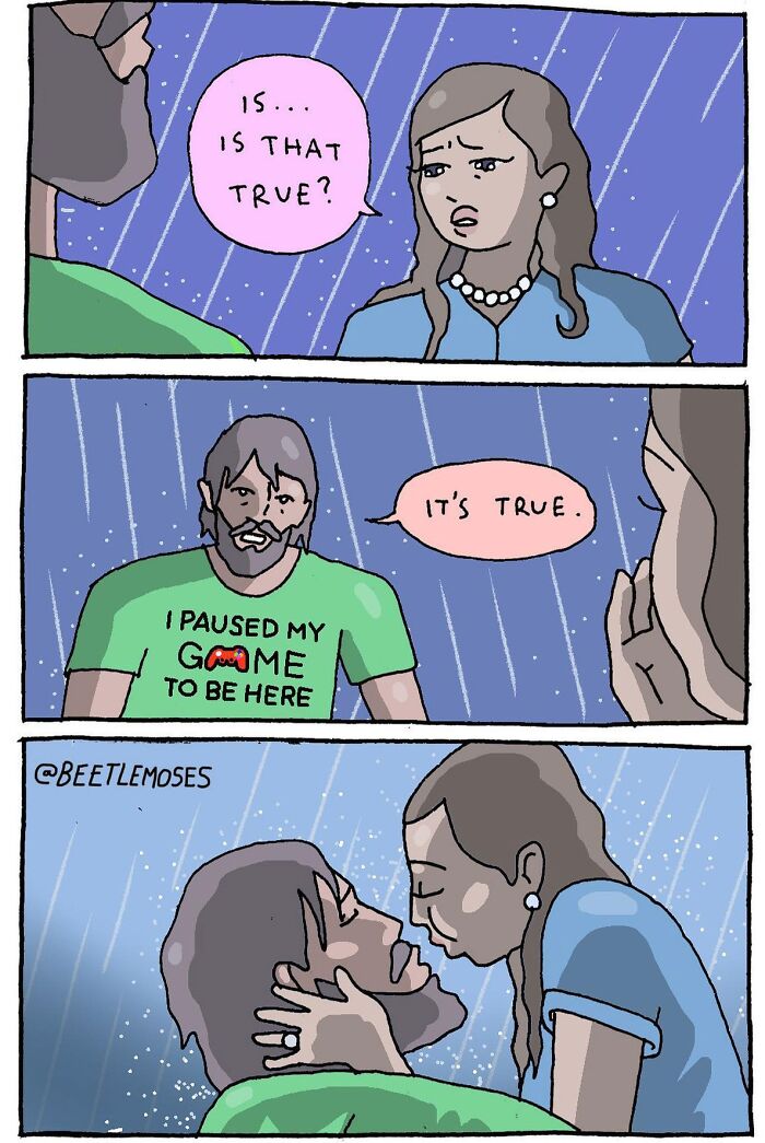 New Pop Culture Comics With Dark Humor Twists From The Mind Of Cartoonist Beetlemoses