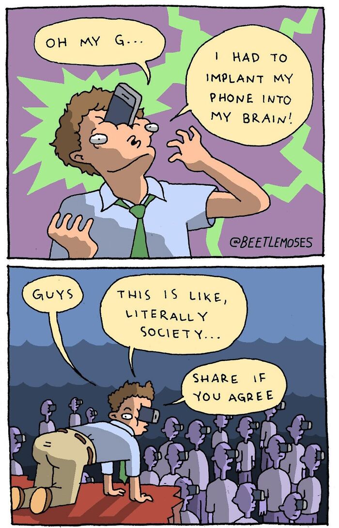 New Pop Culture Comics With Dark Humor Twists From The Mind Of Cartoonist Beetlemoses