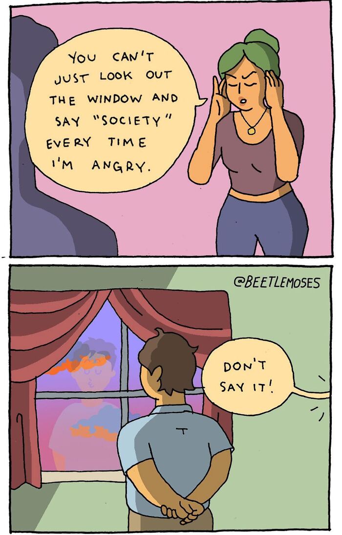 New Pop Culture Comics With Dark Humor Twists From The Mind Of Cartoonist Beetlemoses