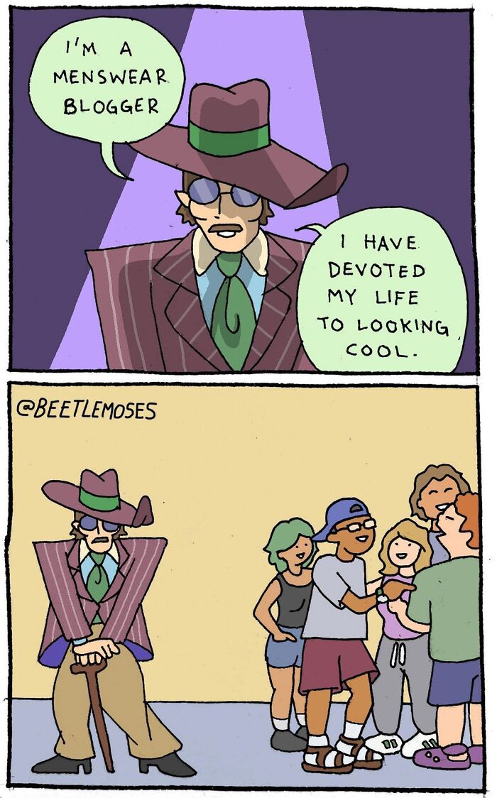 New Pop Culture Comics With Dark Humor Twists From The Mind Of Cartoonist Beetlemoses