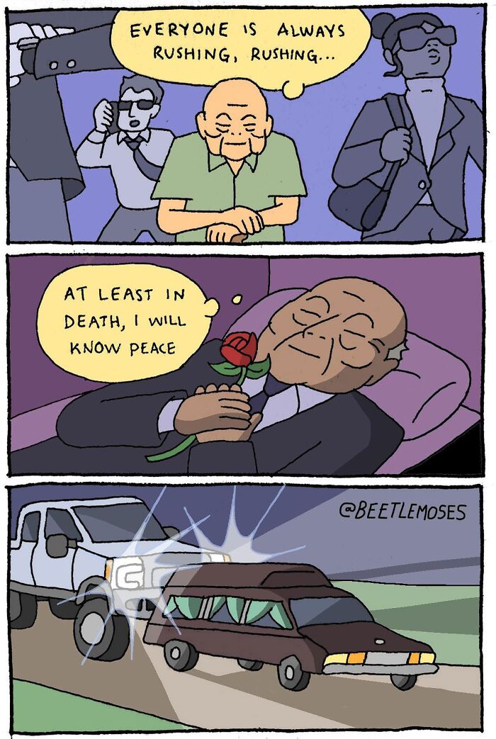 New Pop Culture Comics With Dark Humor Twists From The Mind Of Cartoonist Beetlemoses