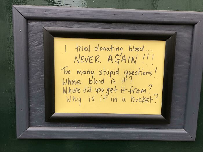 Intenté donar sangre y... ¡NUNCA MÁS!