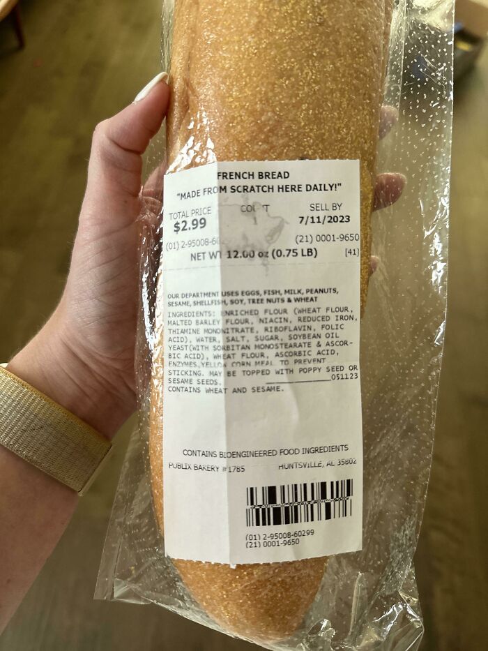 The Only Thing I Asked For Was Hamburger Buns. Husband Comes Back With This And This Only