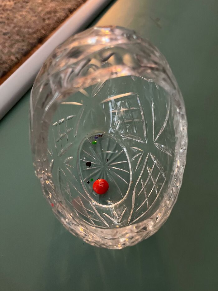 My Husband Left Only One M&m In The Dish
