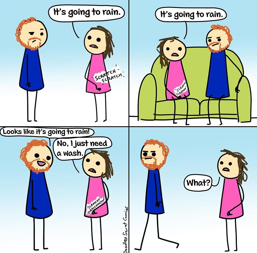 By “Doodley Squat Comics”, Here Are The 33 Funny And Relateable Comics About Everyday Life (New Pics)