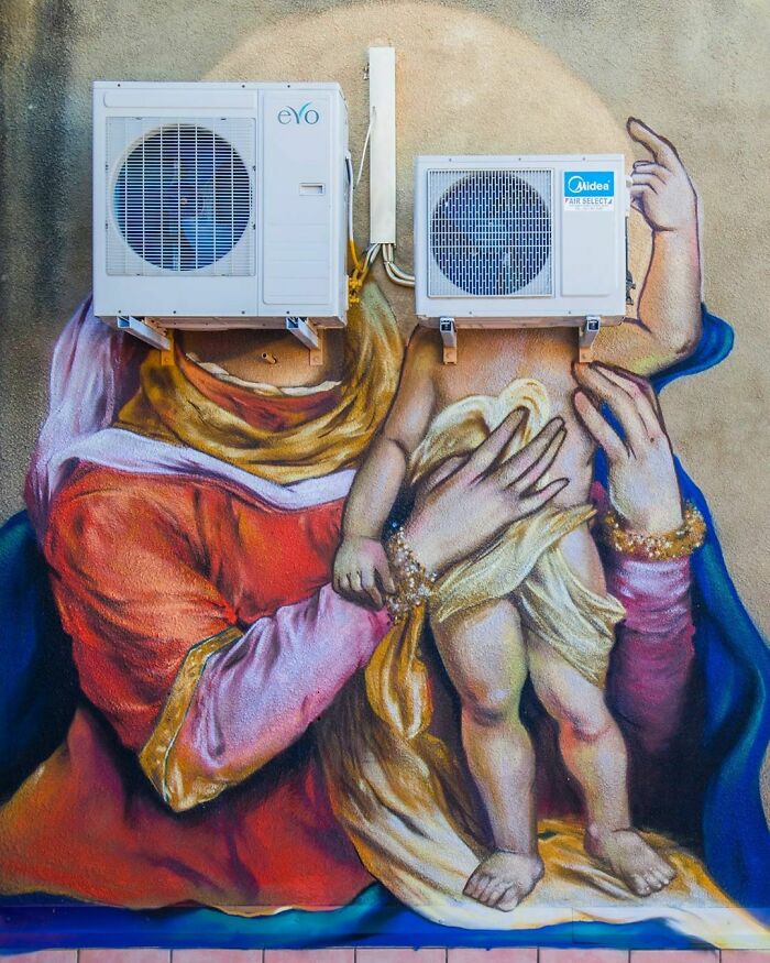 Ac Mural By Falco One, South African