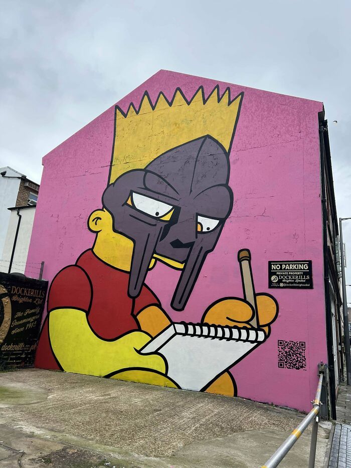 One Thing I Love About Brighton Is The Street Art