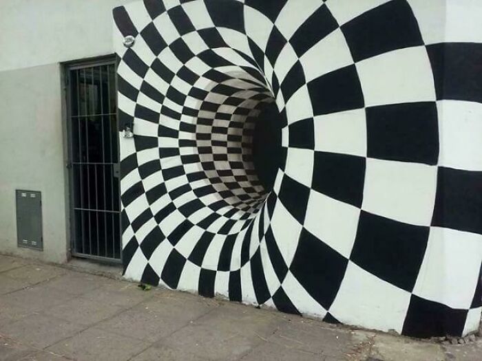 This Trippy Street Art