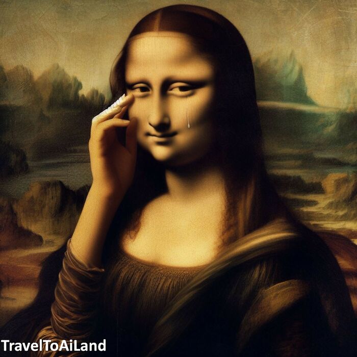 Mona Lisa: Moments After The Doodle (9 Pics)