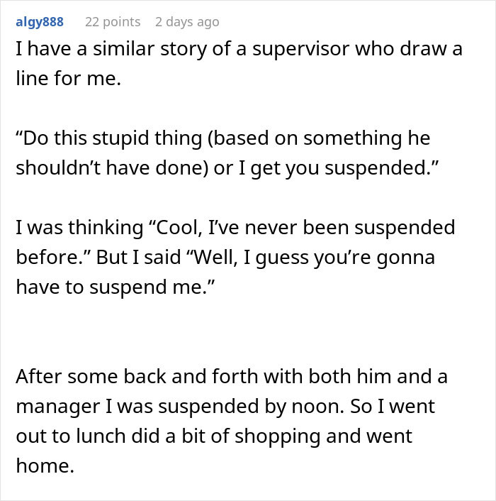 Employee Takes His Suspension Very Seriously, Watches Critical Project Crumble Employee Takes His Suspension Very Seriously, Watches Critical Project Crumble