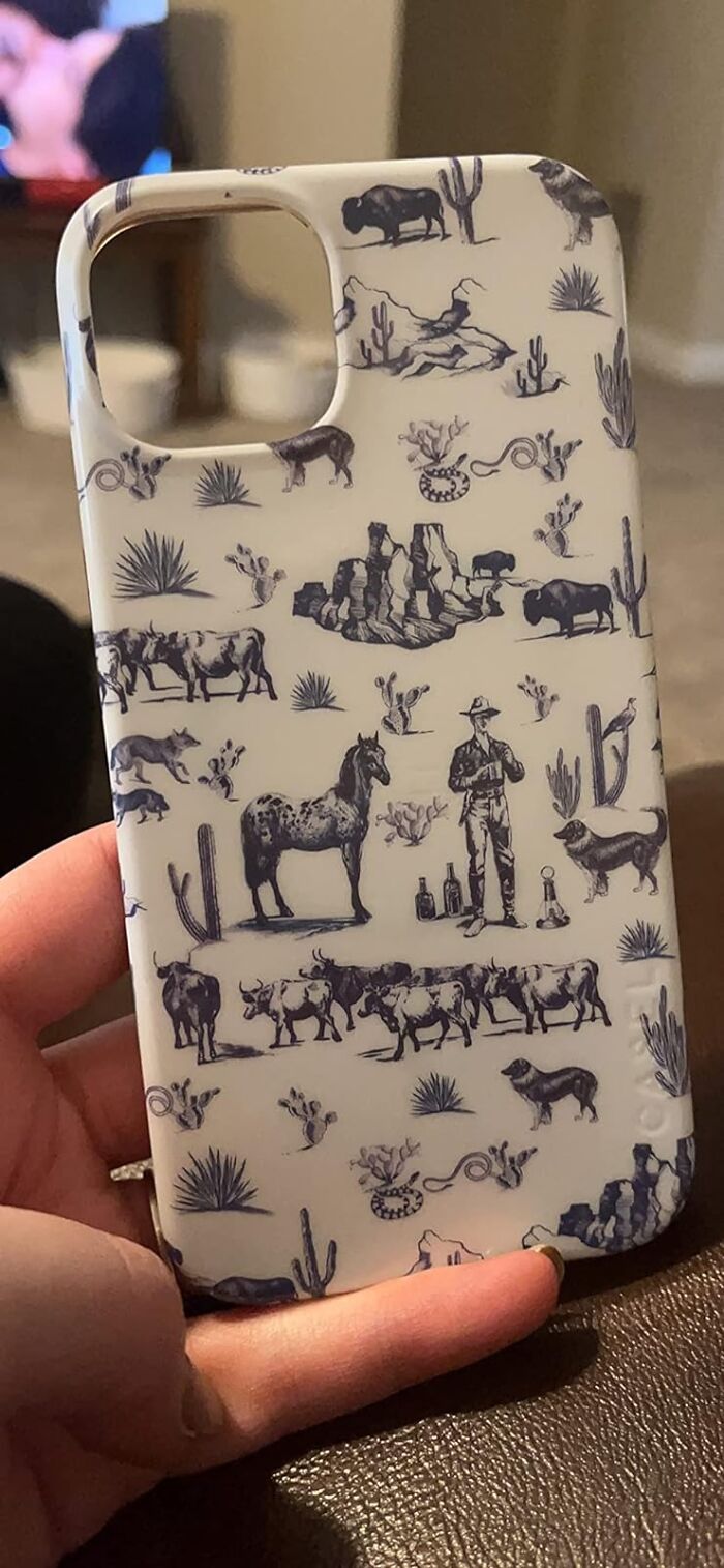Straight From A Cowboy Movie: Casely’s Got You Covered With A Wardrobe Of Designs For Your Phone — Because Who Said Phones Don't Need A Dazzling Dress Code? Choose Your Case, Own Your Style, Outshine The Ordinary.
