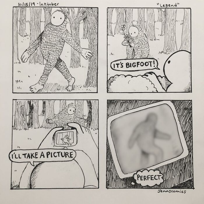 Jenna Noble’s 32 Cute Yet Dark Comics With Unexpected Endings (New Pics)