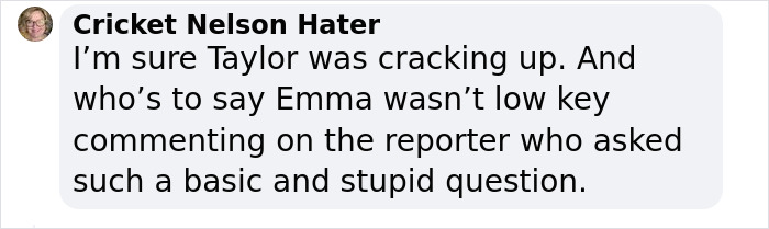 &ldquo;What Kind Of Question Is That?&rdquo;: Emma Stone Fans Defend Her After Sarcastic Taylor Swift Comment