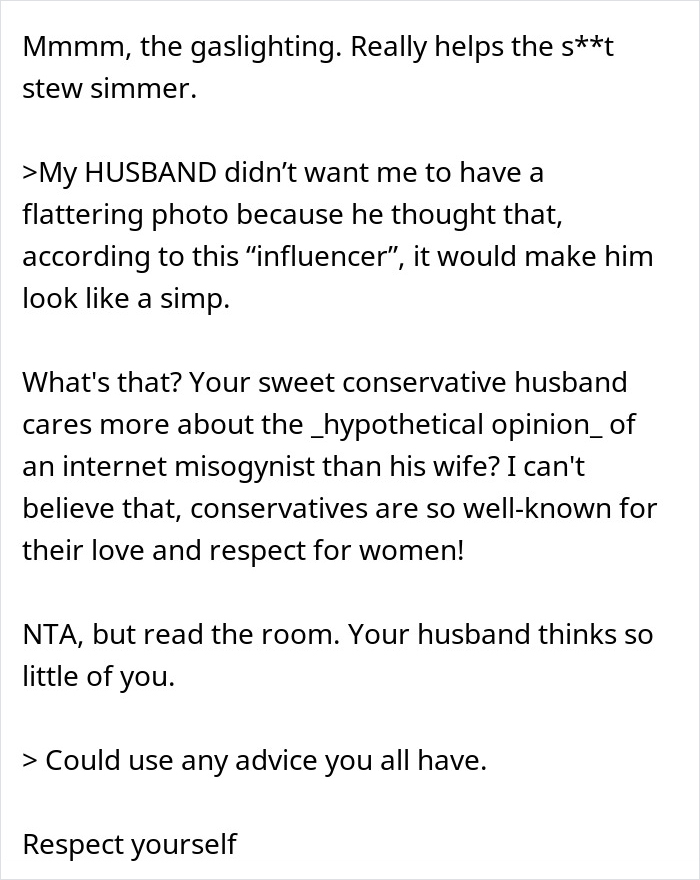 &ldquo;Stop Being An Incel&rdquo;: Wife Done With Husband Putting Alpha-Male Influencer&rsquo;s Needs First