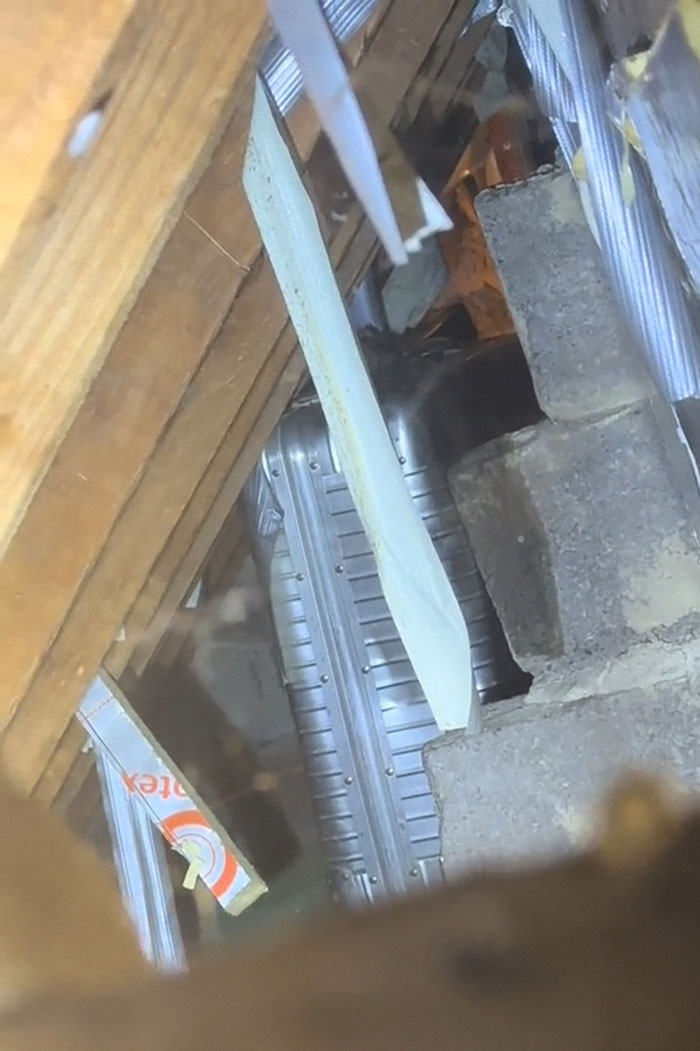 Internet Urges Couple To Leave Home After Finding Suitcase With Eerie Contents While Renovating Internet Urges Couple To Leave Home After Finding Suitcase With Eerie Contents While Renovating