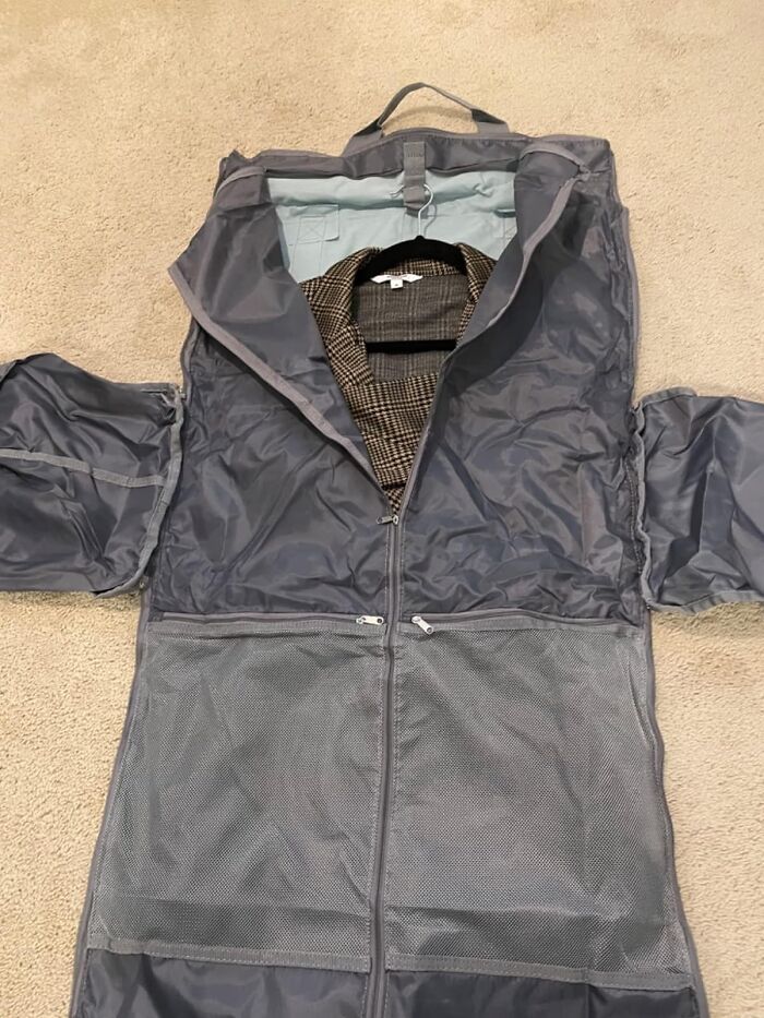 This Travel Buddy Doesn't Fold Under Pressure. The Large Garment Bag Is The Runway-Ready Ace That Swaps Suitcase Squish For Hanger Hangouts