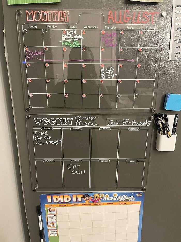 Watch Your To-Dos Turn To Ta-Dahs As Your Ideas Float On This Chic, Clear Canvas. Because When Visibility Meets Versatility, You Wipe Away The Old To Magnetize The New!