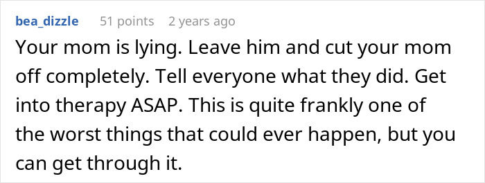 Mom Refuses To Admit She Slept With Daughter&rsquo;s Husband Hours Before They Were To Be Married