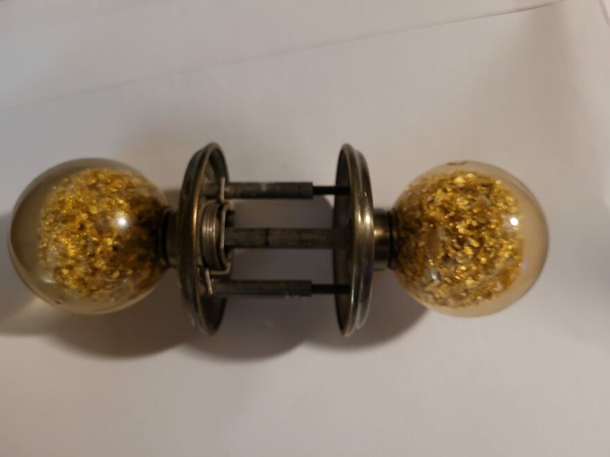 My Dad Salvaged This Doorknob From A House That Was Being Torn Down. He Had It In His House For Many Years Before He Gave It To Me