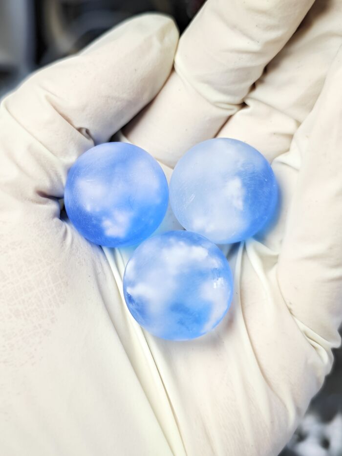 A Drop Of The Sky With Some Clouds