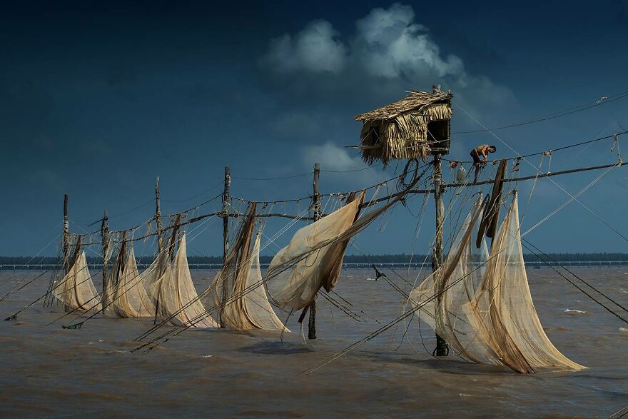 Traditional Offshore Fishing In Tra Vinh-Vietnam'