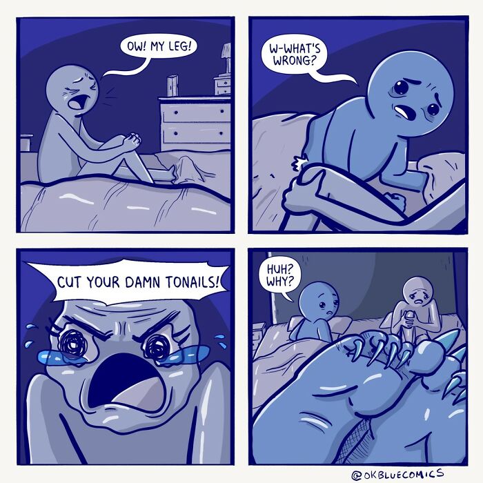 Absurd Comics Full Of Quirks By Ok Blue Comics Which Will Surely Giggles You