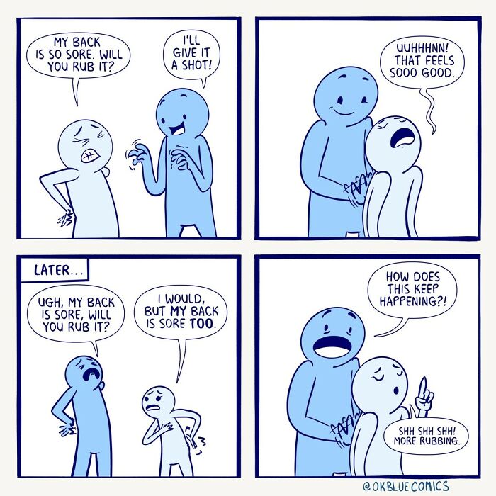 Absurd Comics Full Of Quirks By Ok Blue Comics Which Will Surely Giggles You