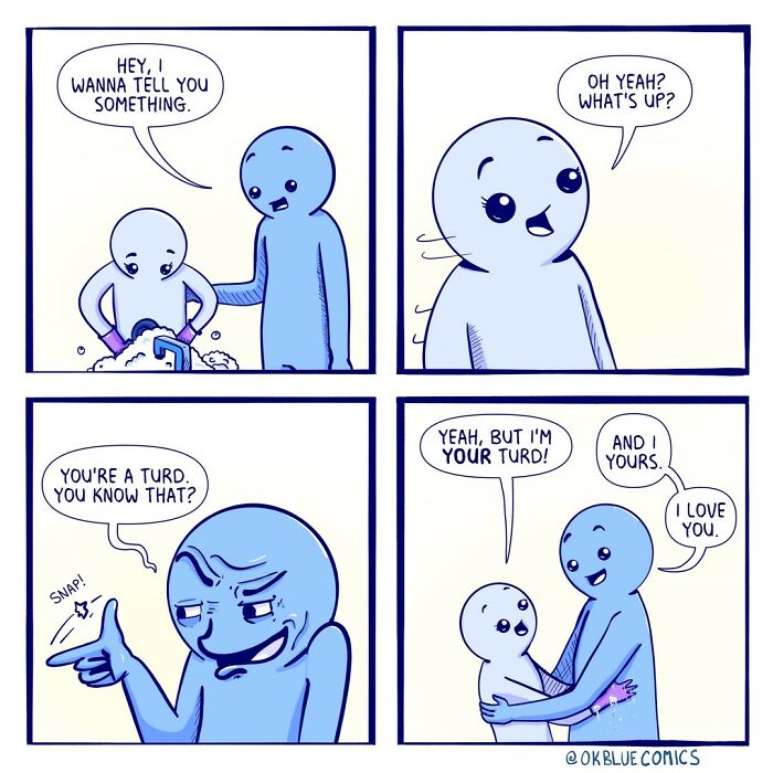 Absurd Comics Full Of Quirks By Ok Blue Comics Which Will Surely Giggles You