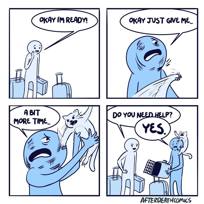 Absurd Comics Full Of Quirks By Ok Blue Comics Which Will Surely Giggles You