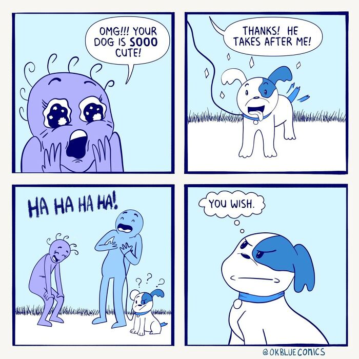 Absurd Comics Full Of Quirks By Ok Blue Comics Which Will Surely Giggles You