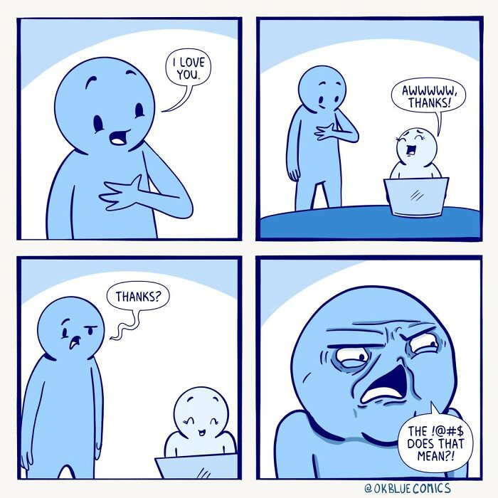 Absurd Comics Full Of Quirks By Ok Blue Comics Which Will Surely Giggles You