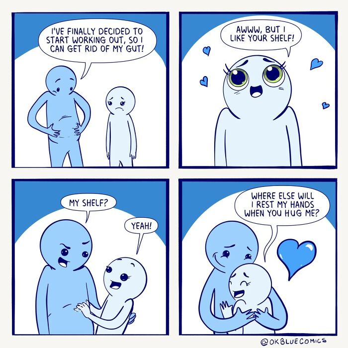 Absurd Comics Full Of Quirks By Ok Blue Comics Which Will Surely Giggles You