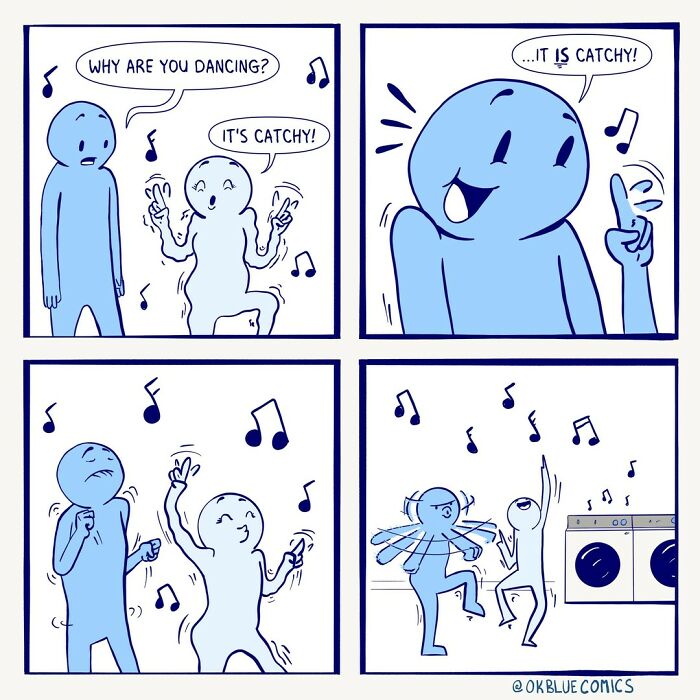 Absurd Comics Full Of Quirks By Ok Blue Comics Which Will Surely Giggles You