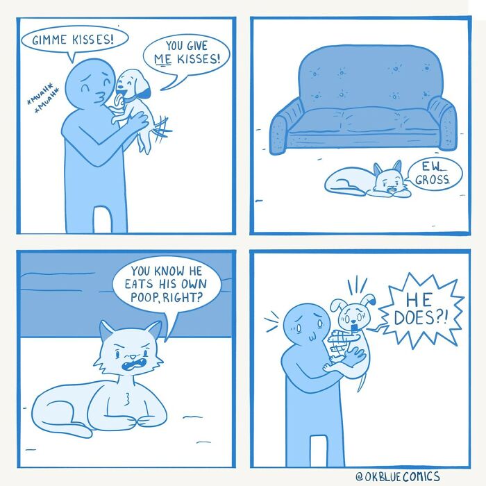 Absurd Comics Full Of Quirks By Ok Blue Comics Which Will Surely Giggles You