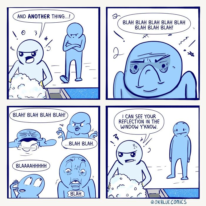 Absurd Comics Full Of Quirks By Ok Blue Comics Which Will Surely Giggles You