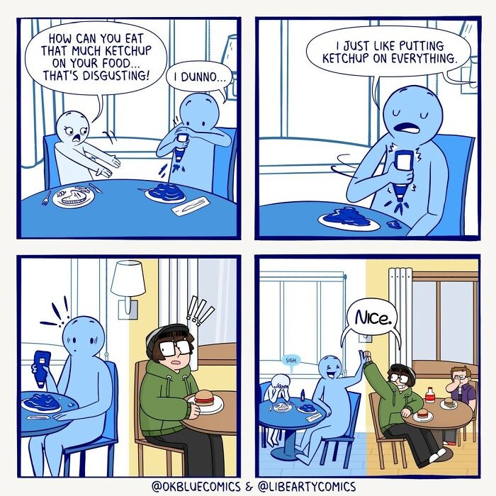 Absurd Comics Full Of Quirks By Ok Blue Comics Which Will Surely Giggles You